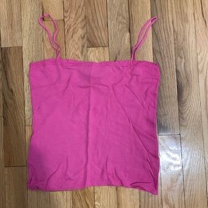 Hot pink Holt Renfrew tank top size L